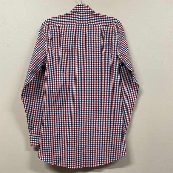 Crown & Ivy Men's Slim Fit Check Button-Up Shirt Multicolor Size Small - Picture 6 of 8